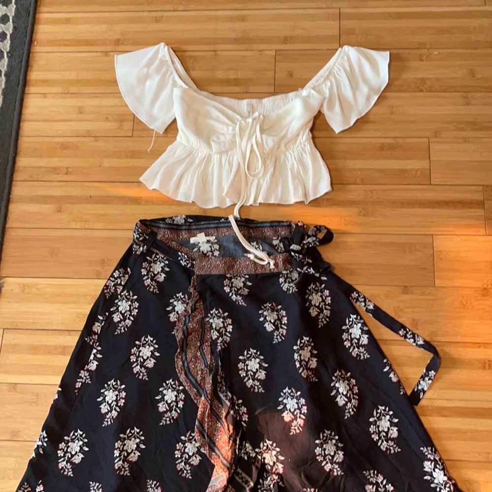 Skirt and top